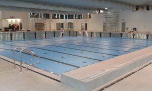 Club Cardio Pool before water is added