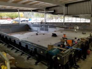 Oakville Trafalgar Community Centre pool walls