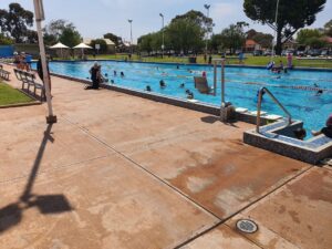 Murray Bridge Swimming Centre main pool pre-renovation