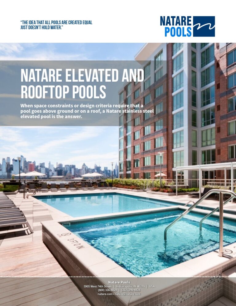 Elevated and Rooftop Pools Brochure