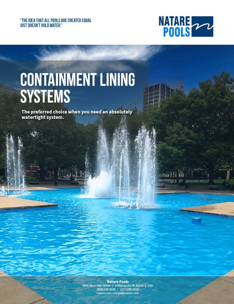Natatec® Containment Lining Systems Brochure