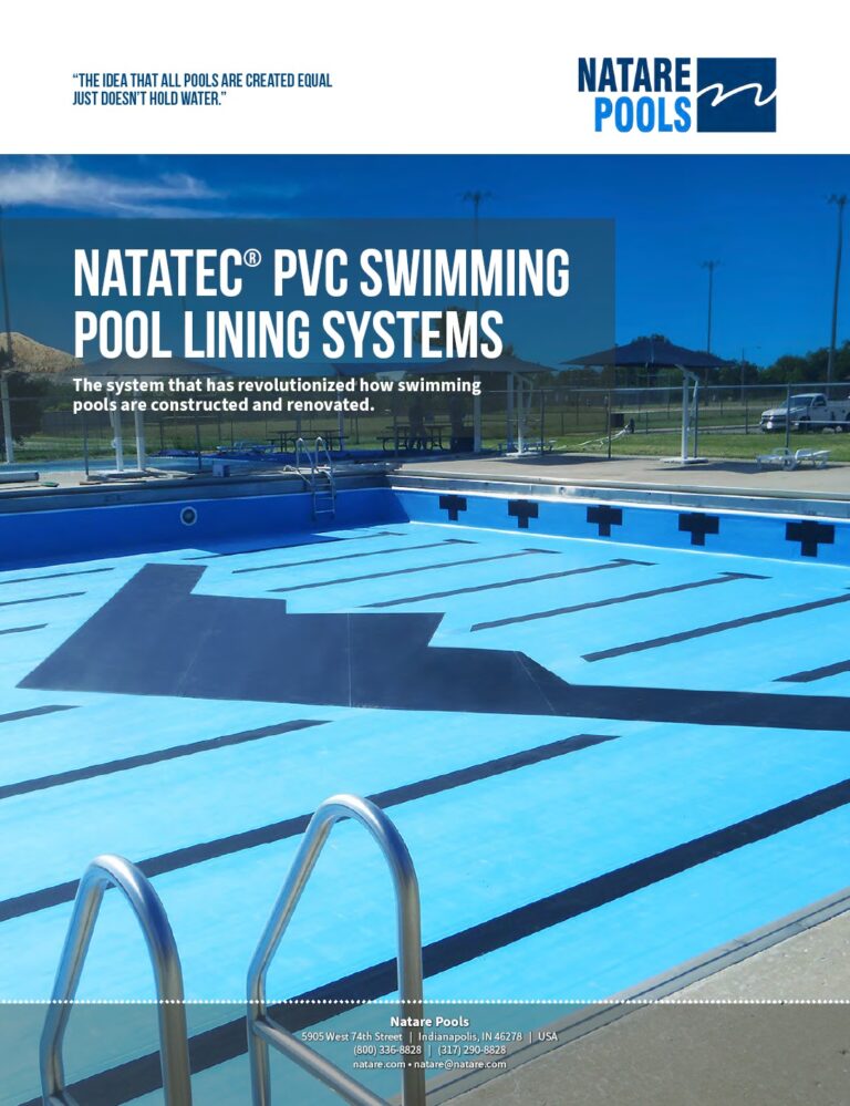 Natatec® PVC Swimming Pool Lining Systems